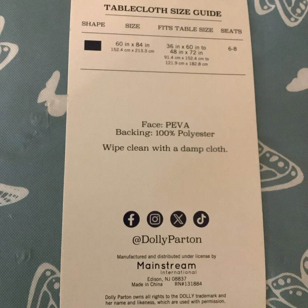 Dolly Parton Deluxe Party/Picnic Package. What Would Dolly Do, New In Package.
